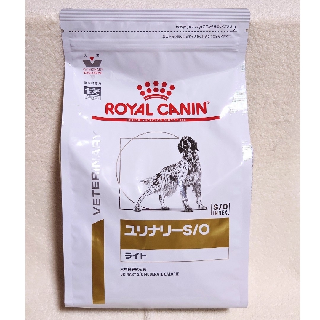 ROYAL CANIN(ロイヤルカナン)のロイヤルカナン 犬用 ユリナリー S/O ライト 1kg✕３個 その他のペット用品(犬)の商品写真