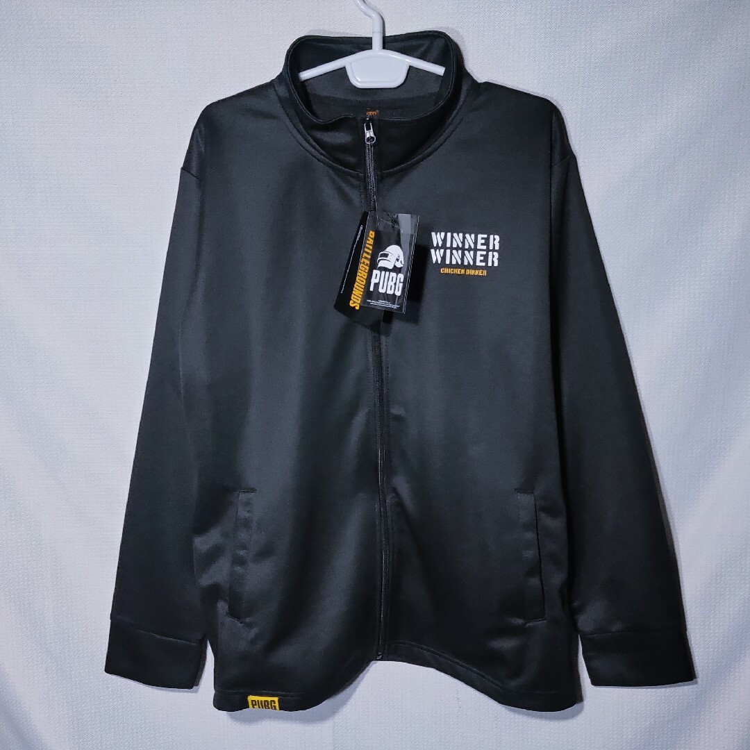 新品 トラックジャケット XL PUBG パブジー ジャージ ステッカー ロゴ メンズのトップス(ジャージ)の商品写真