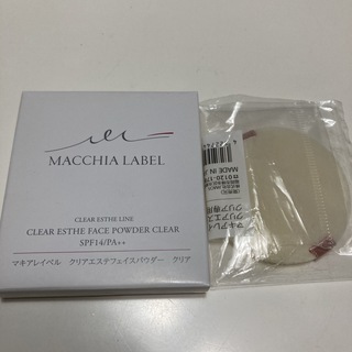 Macchia Label - マキアレイベル　クリアエステフェイスパウダークリア　つめかえ用　MACCHIA 