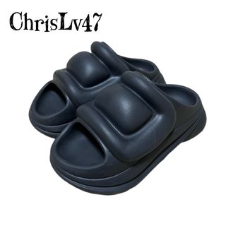 超希少★CHRISLV ChrisLv47 クリスエルブイ 厚底 ドームサンダル(サンダル)