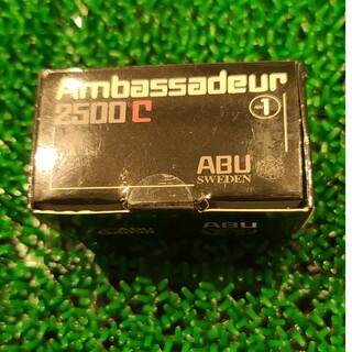 アブガルシア(AbuGarcia)のミニチュア　アンバサダー　非売品　未開封　アブガルシア　2500c イエロー(リール)