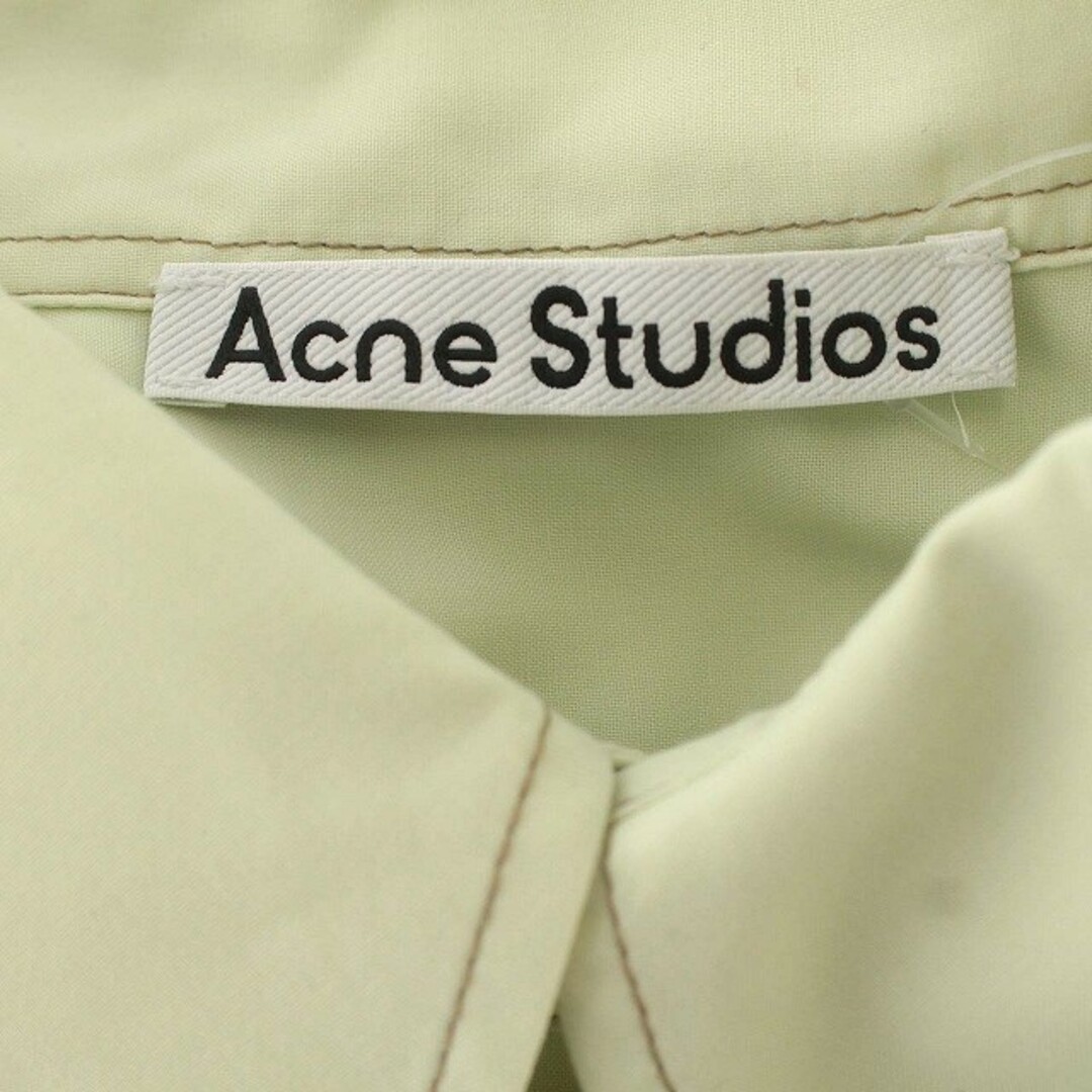 Acne Studios リラックスフィット オーバーサイズシャツ 48 黄緑 メンズのトップス(シャツ)の商品写真