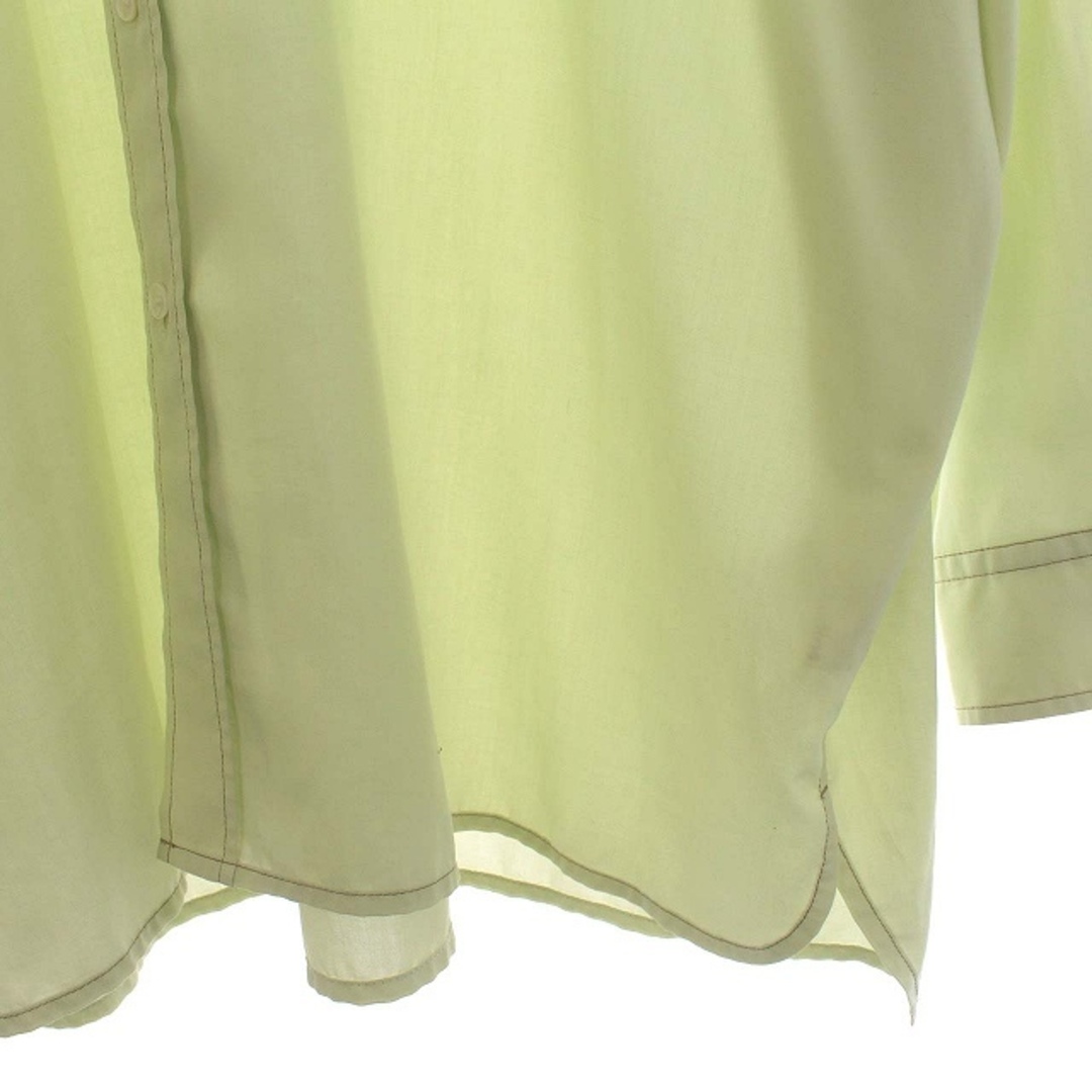 Acne Studios リラックスフィット オーバーサイズシャツ 48 黄緑 メンズのトップス(シャツ)の商品写真
