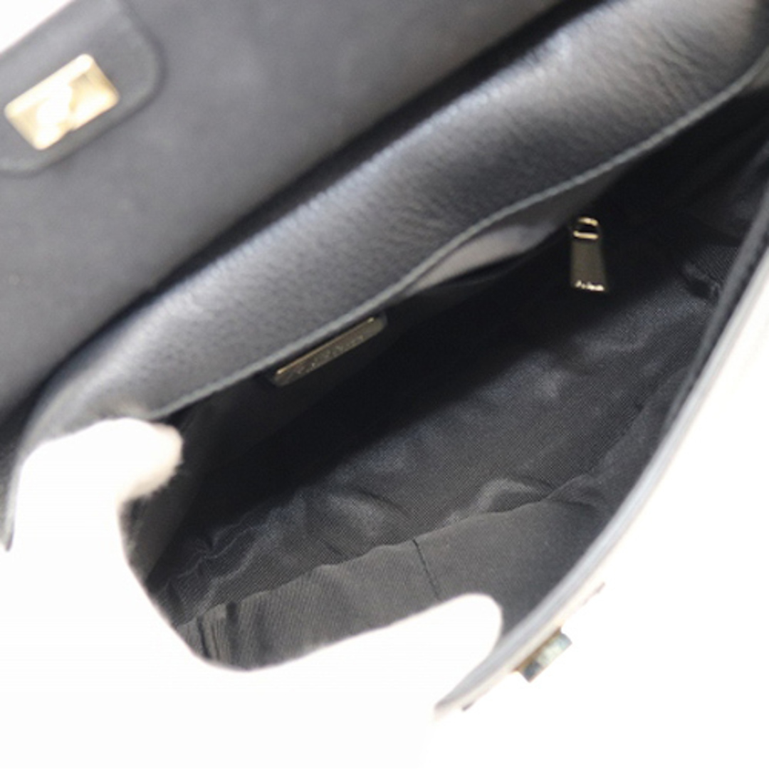 Furla(フルラ)のフルラ ニキ ショルダーバッグ ハンドバッグ 2way ロゴ レザー 黒 レディースのバッグ(ショルダーバッグ)の商品写真