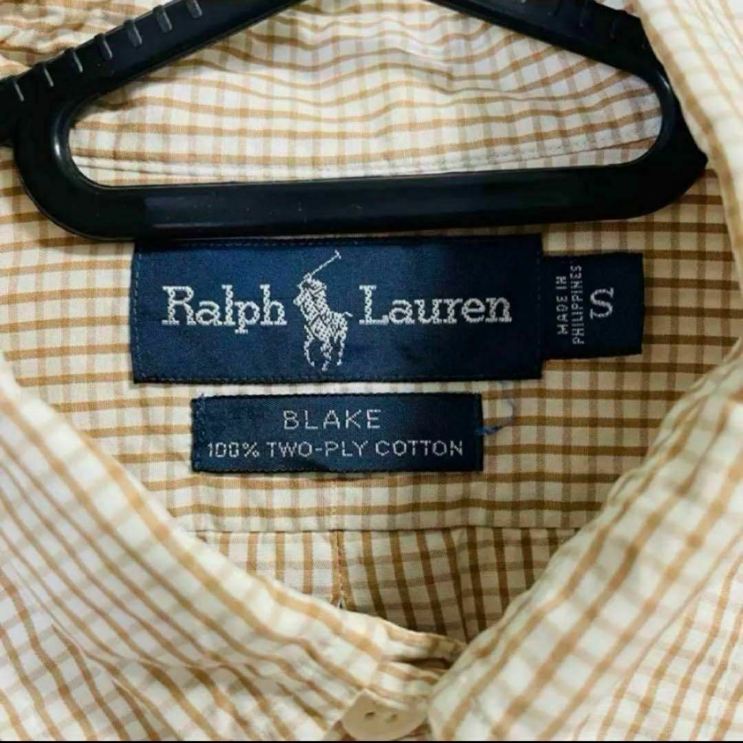 Ralph Lauren(ラルフローレン)の【訳あり】ラルフローレン BDシャツ チェック ヴィンテージ 刺繍ロゴ ポニー メンズのトップス(シャツ)の商品写真