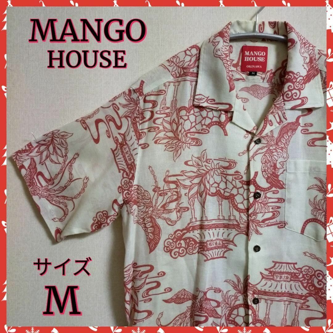 くん樣専用【MANGO】かりゆしウェア　アロハシャツ　✨美品✨ メンズのトップス(シャツ)の商品写真