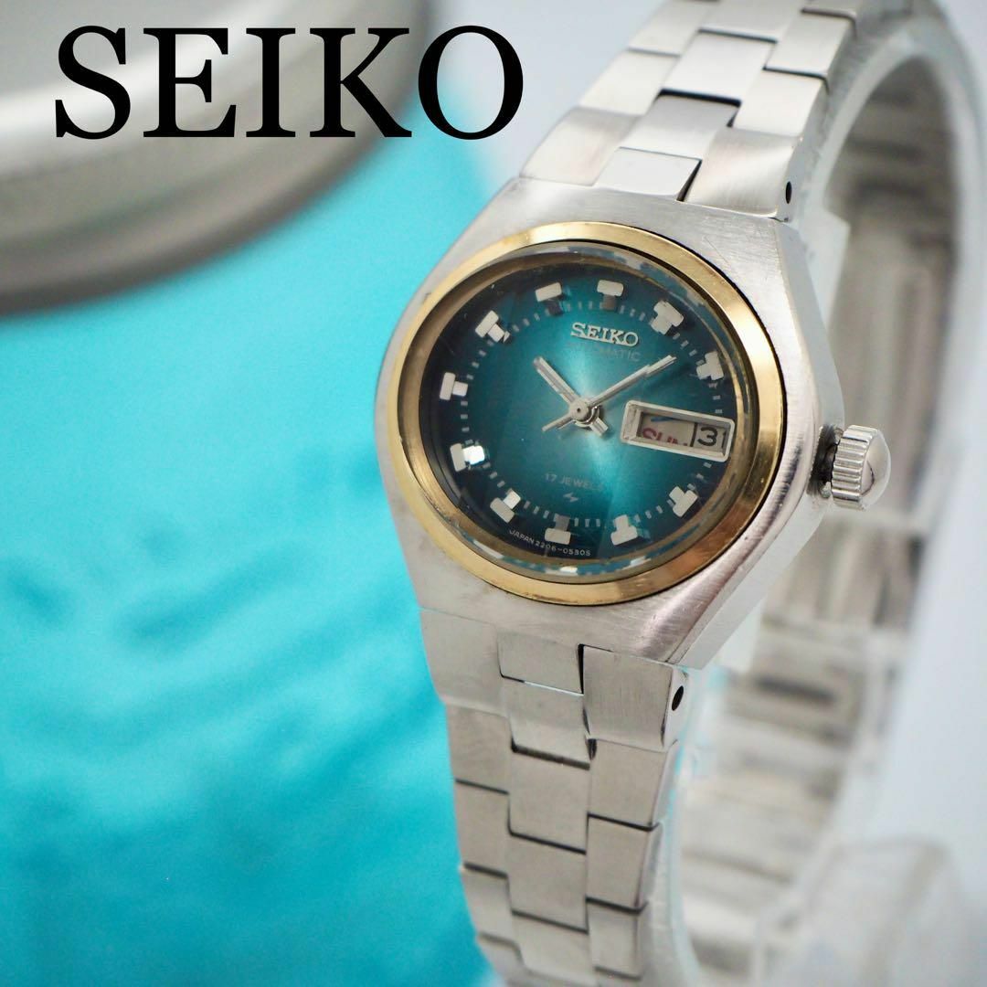 SEIKO(セイコー)の505 SEIKO セイコー時計　レディース腕時計　自動巻き　カットガラス レディースのファッション小物(腕時計)の商品写真