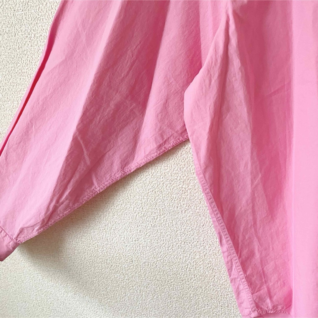 Shinzone(シンゾーン)のTHE SHINZONE DADDY SHIRTS RS ピンク ダディーシャツ レディースのトップス(シャツ/ブラウス(長袖/七分))の商品写真