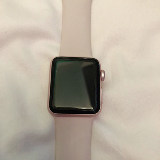 アップルウォッチ(Apple Watch)のApplewatch series2 38mm ピンク 本体おまけ付き(腕時計)