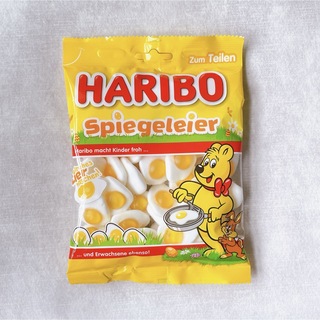 HARIBO【日本未販売】Spiegeleier 175g 目玉焼きグミ(菓子/デザート)