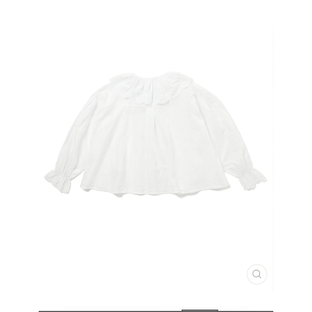 COTTON LACE FLARE BLOUSE（ブラウス） レディースのトップス(シャツ/ブラウス(長袖/七分))の商品写真