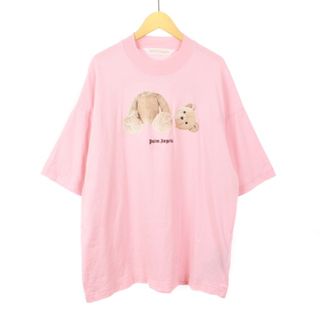 パームエンジェルス Tシャツ カットソー 半袖 プリント くま S ピンク(Tシャツ/カットソー(半袖/袖なし))