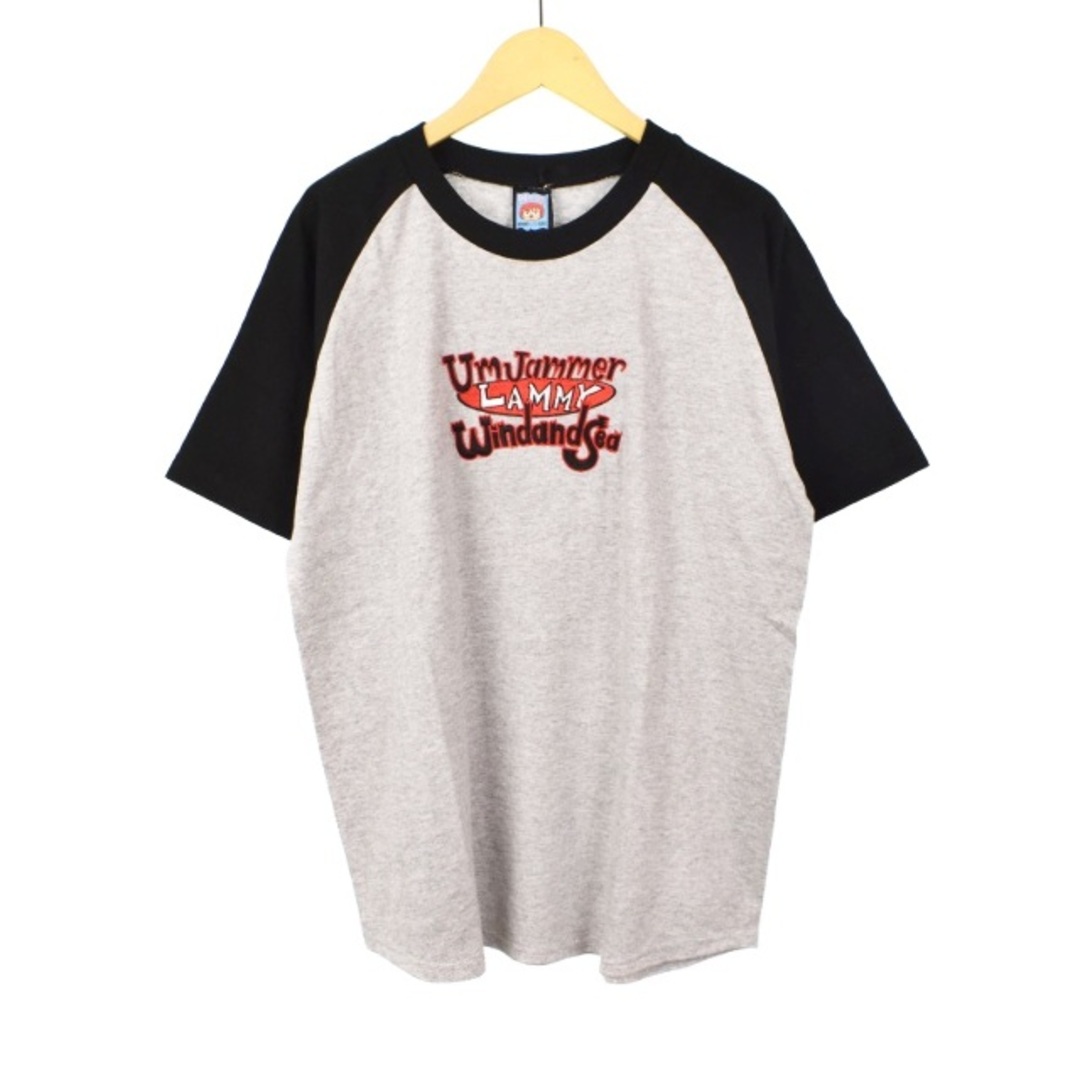 ウィンダンシー ウンジャマラミー Tシャツ カットソー 半袖 ラグラン グレー メンズのトップス(Tシャツ/カットソー(半袖/袖なし))の商品写真