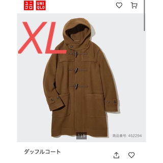 UNIQLO - 未使用品　ユニクロ　ダッフルコート　XL