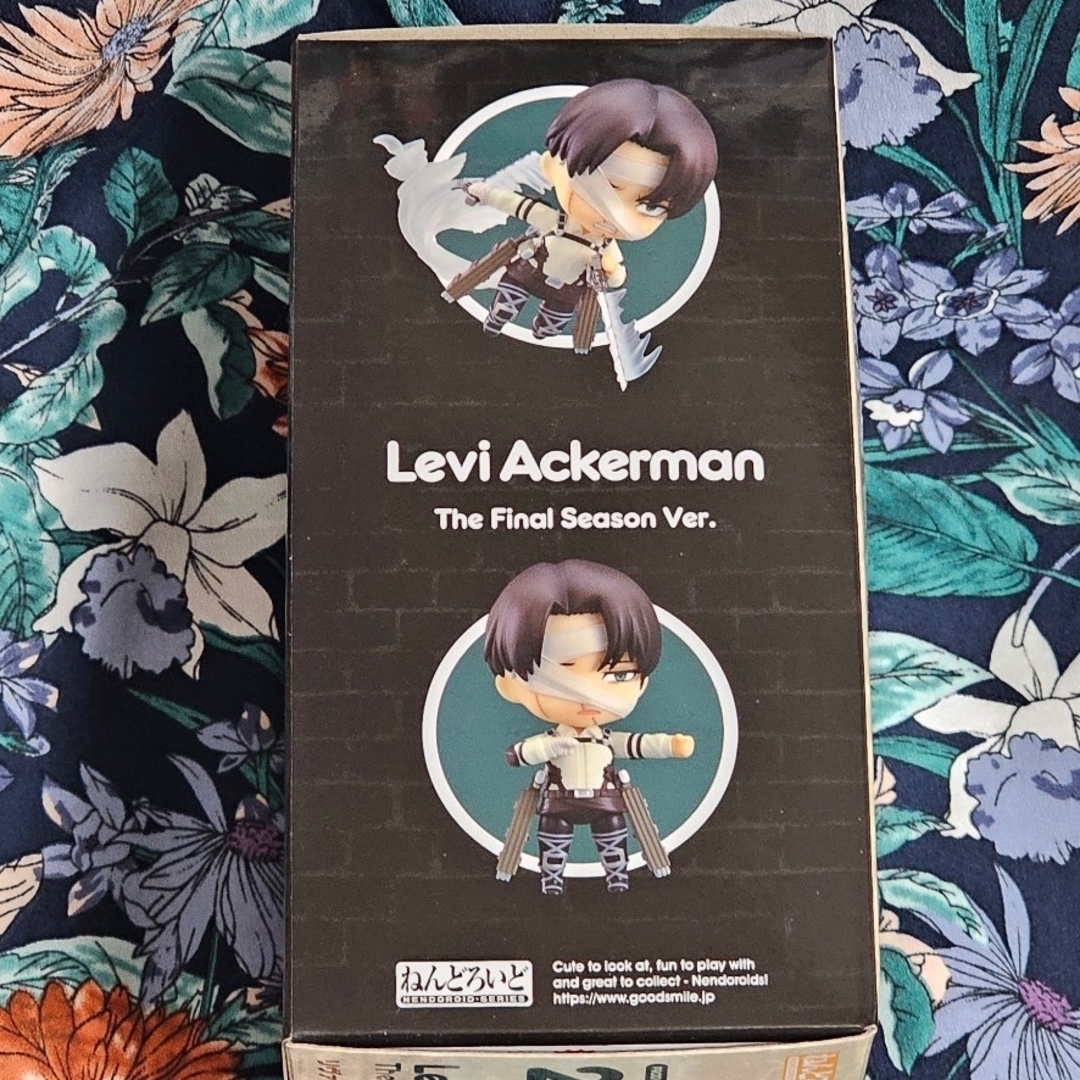 GOOD SMILE COMPANY(グッドスマイルカンパニー)のねんどろいど 進撃の巨人 リヴァイ The Final Season ver. エンタメ/ホビーのフィギュア(アニメ/ゲーム)の商品写真