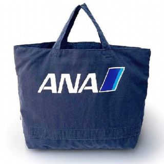 エーエヌエー(ゼンニッポンクウユ)(ANA(全日本空輸))のANAアップサイクルプロジェクト　ネイビー　小(トートバッグ)