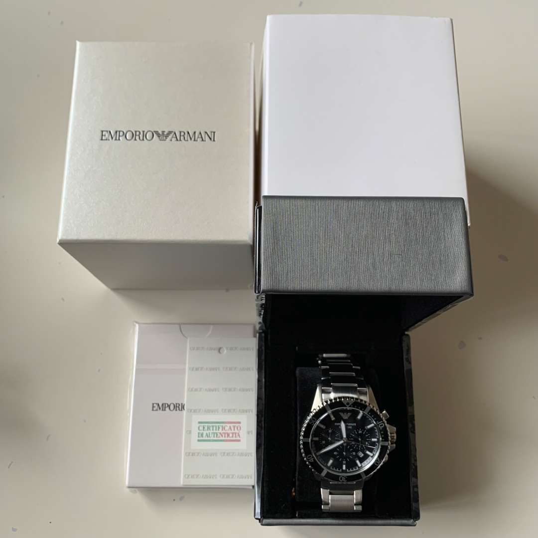 Emporio Armani(エンポリオアルマーニ)のエンポリオ・アルマーニ Diver AR11360 腕時計 メンズの時計(腕時計(アナログ))の商品写真