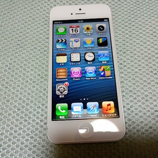 アップル(Apple)のApple iPhone 本体 iPhone5　16GB　A1429(スマートフォン本体)