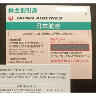 JAL(日本航空) - JAL 株主優待券 1枚