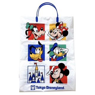 Disney - ディズニーランド レトロショッパー お土産袋 ショッピングバッグ レトロ