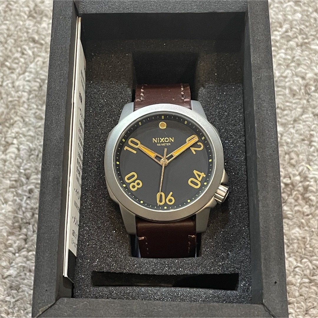 NIXON(ニクソン)のニクソン腕時計 NIXON時計 レンジャー 40 RANGER メンズ ブラウン メンズの時計(腕時計(アナログ))の商品写真
