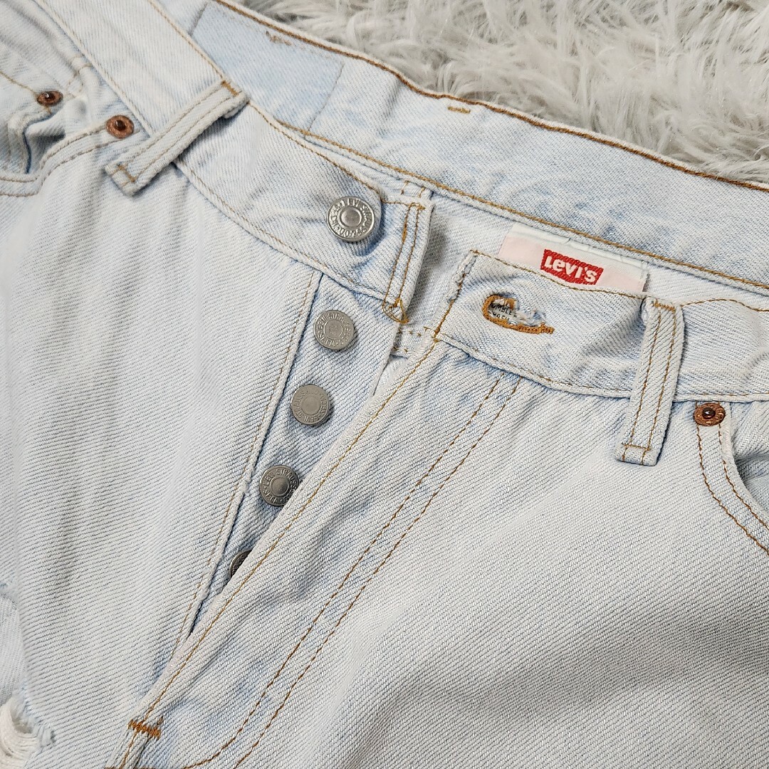 Levi's(リーバイス)の【希少✨ 一点物】  “she so” 米国製 LEVI'S 501xx ハード レディースのパンツ(デニム/ジーンズ)の商品写真