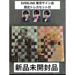 CHA EUNWOO チャウヌ 1stミニアルバム ENTITY トレカ付き