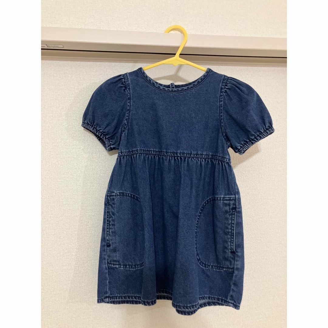 NEXT(ネクスト)のワンピース　デニム　Next  98cm   キッズ/ベビー/マタニティのキッズ服女の子用(90cm~)(ワンピース)の商品写真