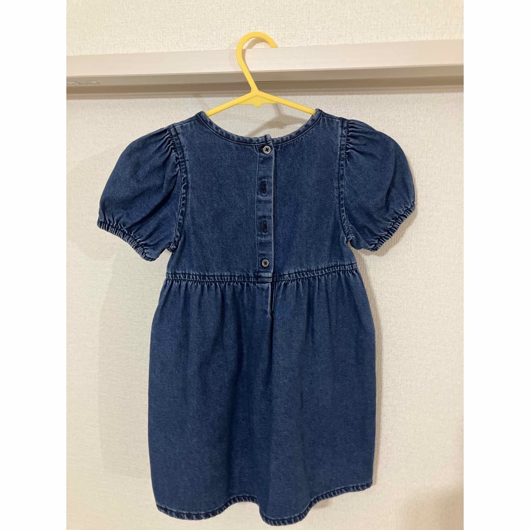 NEXT(ネクスト)のワンピース　デニム　Next  98cm   キッズ/ベビー/マタニティのキッズ服女の子用(90cm~)(ワンピース)の商品写真