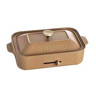 【色: ジンジャーブラウン】BRUNO ブルーノ コンパクトホットプレート 本体(その他)