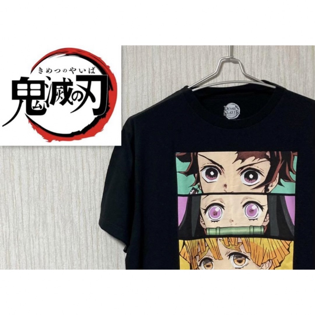 鬼滅の刃(キメツノヤイバ)の鬼滅の刃 Tシャツ  〜アメリカ企画版〜 メンズのトップス(Tシャツ/カットソー(半袖/袖なし))の商品写真