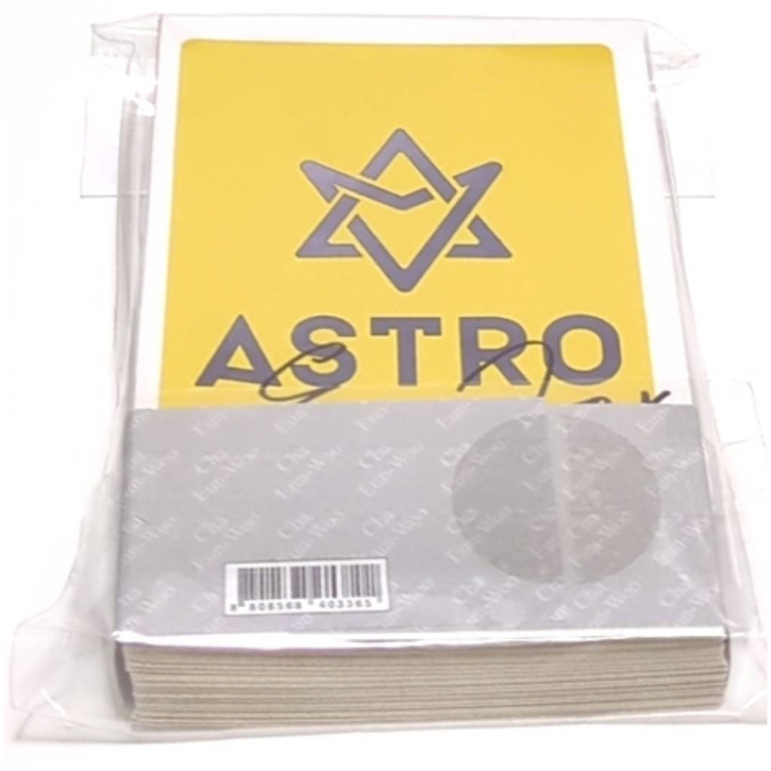ASTRO(アストロ)のチャウヌ　メッセージカード56枚入り エンタメ/ホビーのCD(K-POP/アジア)の商品写真