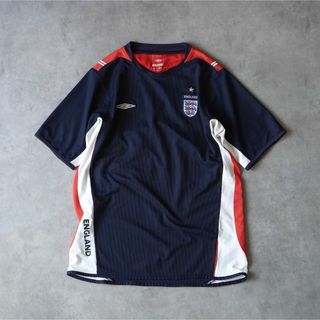 00s UMBRO イングランド代表 ユニフォーム Tシャツ