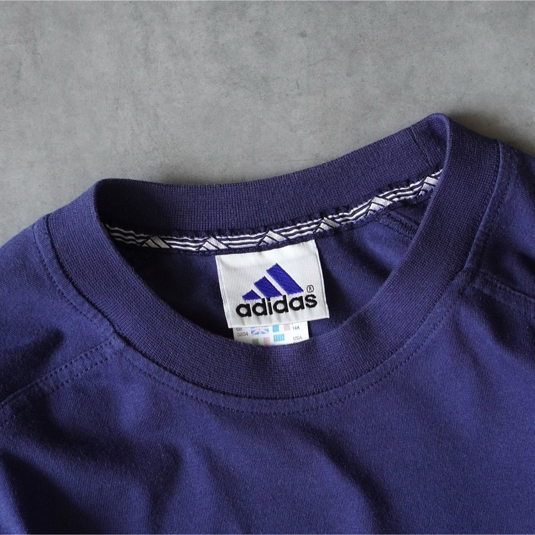 adidas(アディダス)の00s old adidas パフォーマンスロゴ Tシャツ3本ライン メンズのトップス(Tシャツ/カットソー(半袖/袖なし))の商品写真