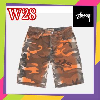 ステューシー(STUSSY)のStussy SPRAY DYE BIG OL' SHORTS W28(ショートパンツ)