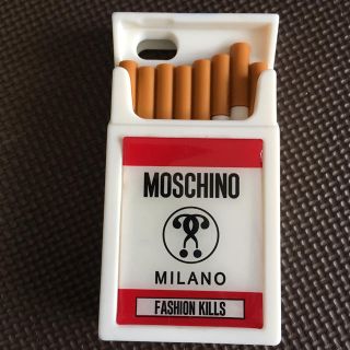 モスキーノ(MOSCHINO)のiphoneケース シリコン ラバー SE 5.5S ロンハーマン好きな方(iPhoneケース)