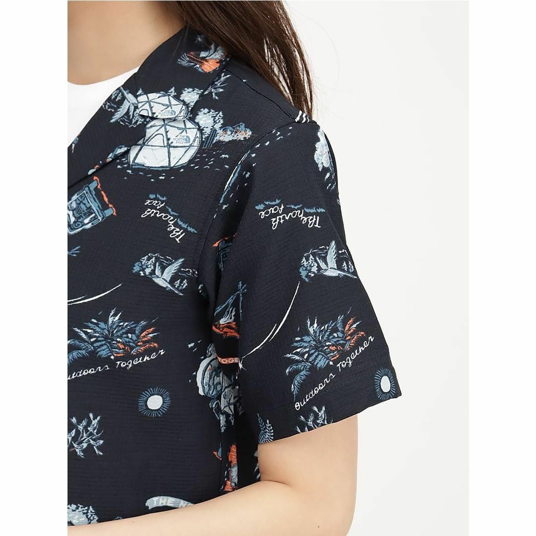 [ザノースフェイス] 半袖シャツ ショートスリーブアロハベントシャツ レディース レディースのファッション小物(その他)の商品写真