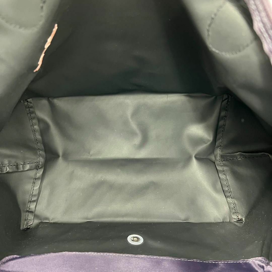 LONGCHAMP(ロンシャン)の✨️良品✨️LONGCHAMP ルプリアージュ トートバッグ ナイロン パープル レディースのバッグ(トートバッグ)の商品写真