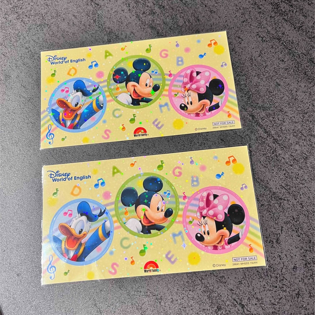 Disney(ディズニー)の新品未開封　Disney シール　ミッキー　ミニー キッズ/ベビー/マタニティのおもちゃ(知育玩具)の商品写真