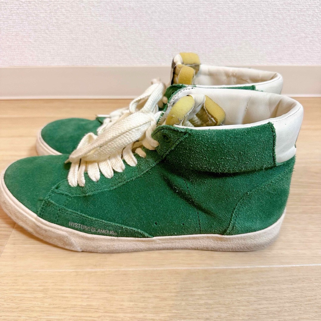 HYSTERIC GLAMOUR(ヒステリックグラマー)のヒステリックグラマー　ハイカットスニーカー　26cm メンズの靴/シューズ(スニーカー)の商品写真