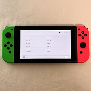 ニンテンドースイッチ(Nintendo Switch)のNintendo Switch バッテリー強化版　本体＋ジョイコン(家庭用ゲーム機本体)
