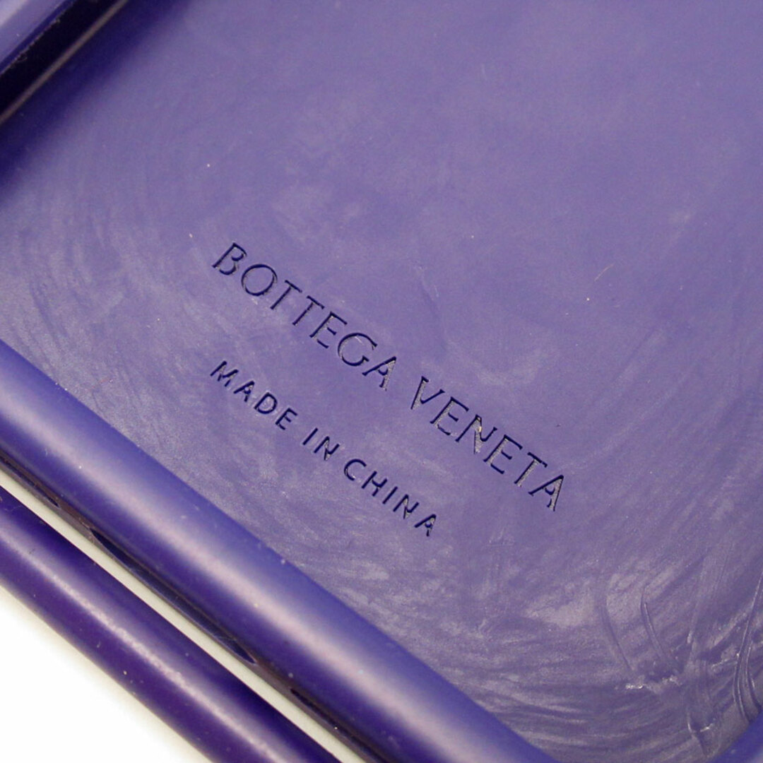 Bottega Veneta(ボッテガヴェネタ)のボッテガヴェネタ BOTTEGAVENETA  iPhone14 Proケース シリコン パープル ユニセックス 送料無料【中古】 t19303a レディースのアクセサリー(その他)の商品写真