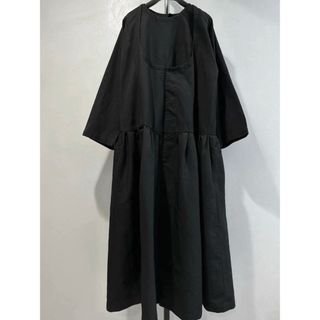 コムデギャルソン(COMME des GARCONS)の2022AW コムコム コムデギャルソン　チャイナワンピース(ロングワンピース/マキシワンピース)