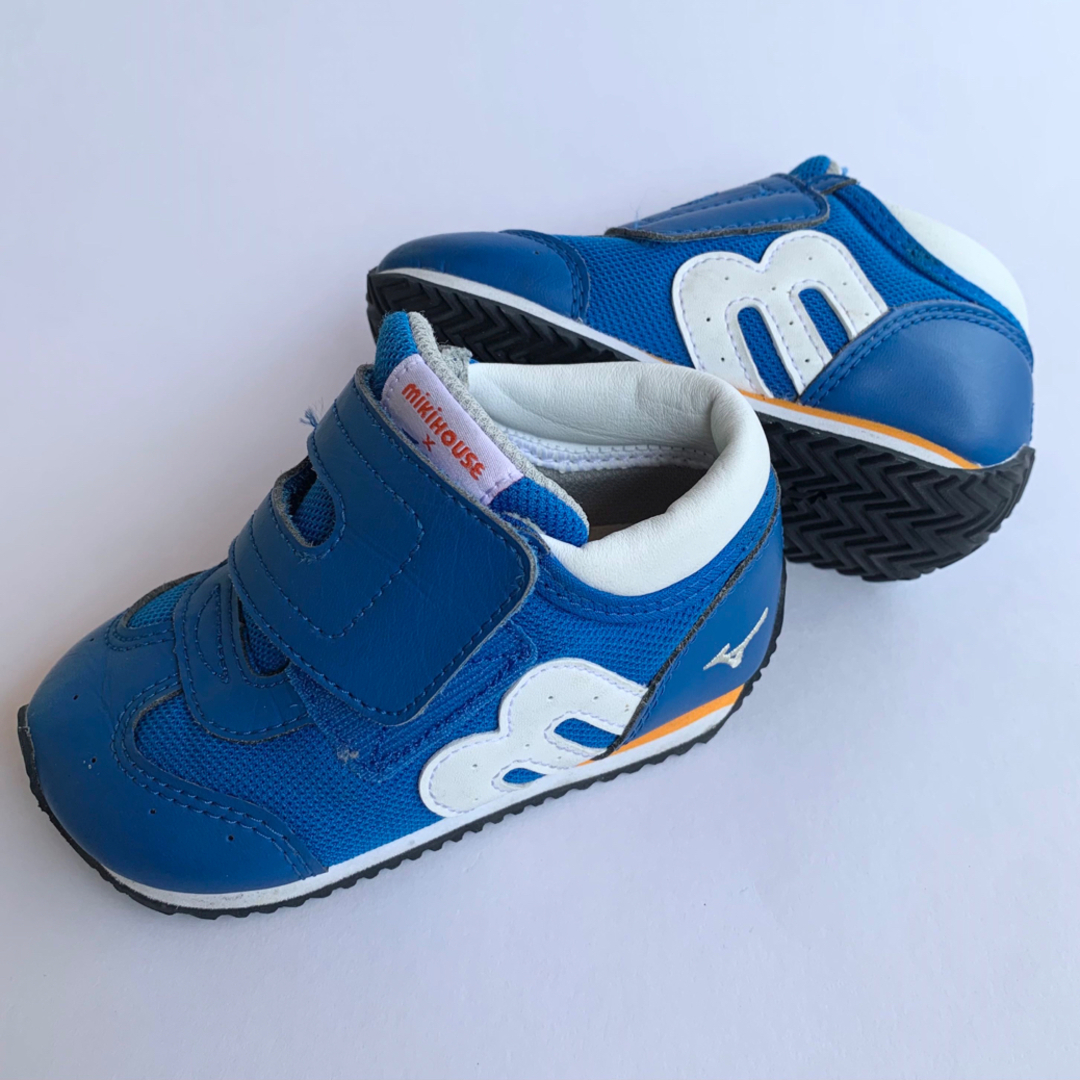 mikihouse(ミキハウス)のmikihouse×mizuno シューズ14cm キッズ/ベビー/マタニティのベビー靴/シューズ(~14cm)(スニーカー)の商品写真