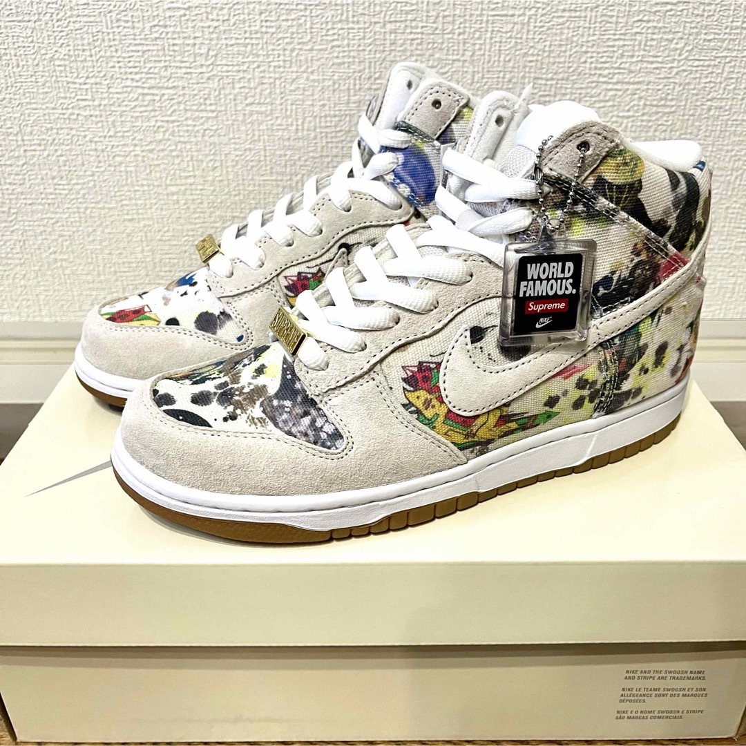 Supreme(シュプリーム)のSupreme Nike SB Dunk High Rammellzee 25 メンズの靴/シューズ(スニーカー)の商品写真