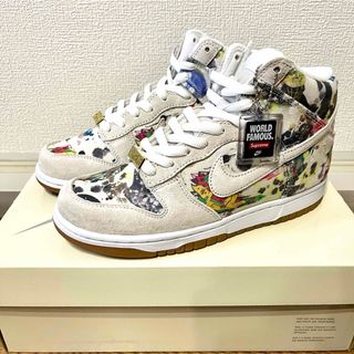 シュプリーム(Supreme)のSupreme Nike SB Dunk High Rammellzee 25(スニーカー)