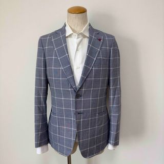 イザイア(ISAIA)の極美品 定価32万円 イザイア カプリ コルティナ 春夏コットン混ウージャケット(テーラードジャケット)