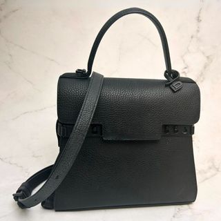 デルヴォー(DELVAUX)の◎DELVAUX（デルヴォー） タンペートPM バッグ ソーブラック 2way(ハンドバッグ)