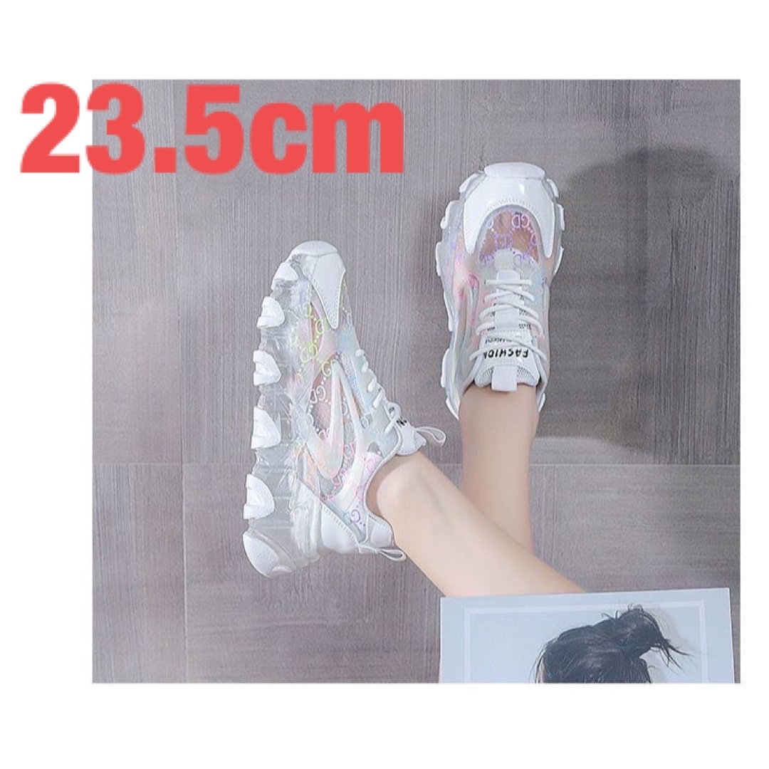 スニーカー　23.5cm レディースの靴/シューズ(スニーカー)の商品写真