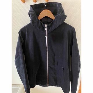 UNITED ARROWS - 【新品】ユナイテッドアローズ＊綿コーデュロイ フード付きジャケットXLネイビー